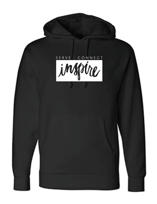L - Heavy Black Inspire Sweatshirt